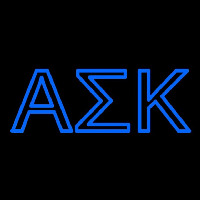 Alpha Sigma Kappa Neon Sign