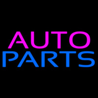 Auto Parts Block Neon Sign