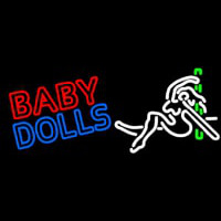 Baby Dolls Girls Strip Club Neon Sign