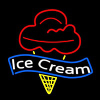 Banner Ice Cream Neon Sign