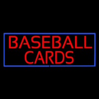 Baseball Cards Neon Sign