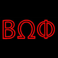 Beta Omega Phi Neon Sign