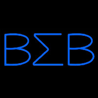 Beta Sigma Beta Neon Sign