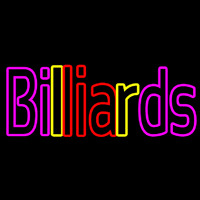 Billiards 2 Neon Sign