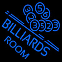 Billiards Room Neon Sign