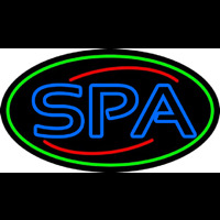 Blue Spa Neon Sign