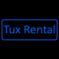 Blue Tu  Rental Neon Sign