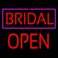 Bridal Block Open Neon Sign