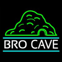 Bro Cave Neon Sign