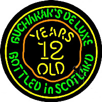 Buchanans 12 Year Old Neon Sign