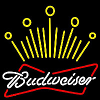 Budweiser Crown Beer Sign Neon Sign