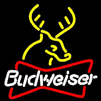 Budweiser Deer Beer Sign Neon Sign