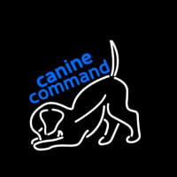 Canine Command Neon Sign