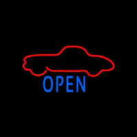 Car Logo Open Neon Sign