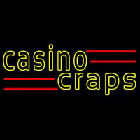 Casino Craps 2 Neon Sign