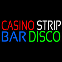 Casino Strip Bar Disco Neon Sign