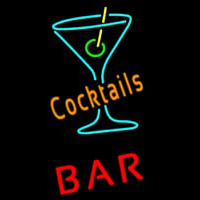 Cocktails Bar Neon Sign