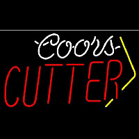 Coors Cutter Beer Sign Neon Sign