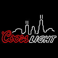 Coors Light City Logo Beer Sign Neon Sign