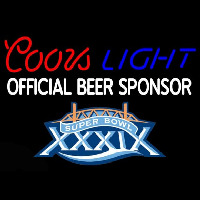 Coors Light Offical Beer Sponsor Beer Sign Neon Sign