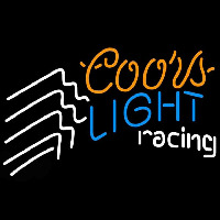 Coors Light Racing Beer Sign Neon Sign