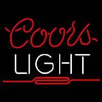 Coors Light Red Beer Sign Neon Sign