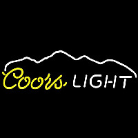 Coors Light Waterfall Beer Sign Neon Sign