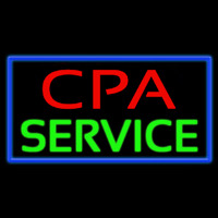 Cpa Service Neon Sign