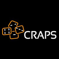 Craps With Hand Logo 1 Neon Sign