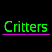 Critters Neon Sign