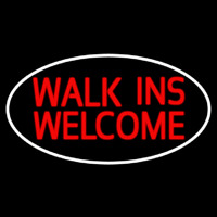 Custom Walks In Welcome 1 Neon Sign