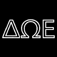 Delta Omega Epsilon Neon Sign