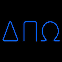 Delta Pi Omega Neon Sign