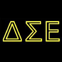 Delta Sigma Epsilon Neon Sign