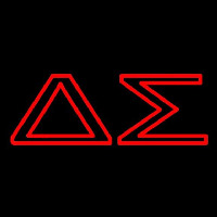 Delta Sigma Neon Sign