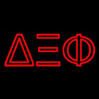 Delta Xi Phi Neon Sign