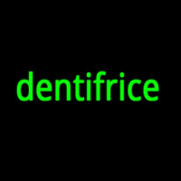 Dentifrice Neon Sign