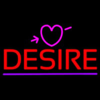 Desire Neon Sign