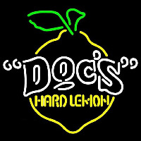 Docs Hard Lemon Neon Sign