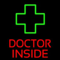 Doctor Inside Neon Sign