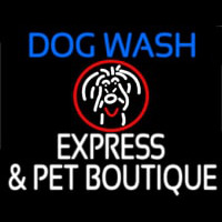 Dog Wash Neon Sign