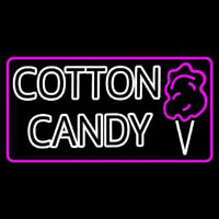 Double Stroke Cotton Candy With Logo Neon Sign