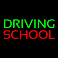 Driving School Neon Sign