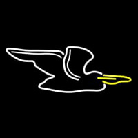 Duck Logo Neon Sign