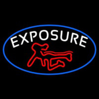 E posure Full Girl Logo Neon Sign