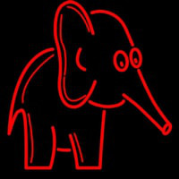 Elephant Neon Sign