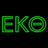 Epsilon Kappa Theta Neon Sign