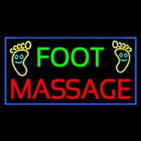 Foot Massage Neon Sign