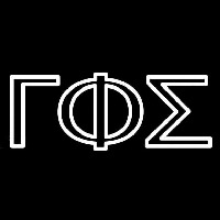 Gamma Phi Sigma Latino Greek Neon Sign