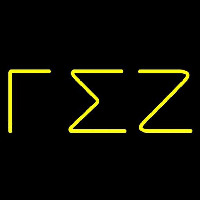 Gamma Sigma Zeta Neon Sign